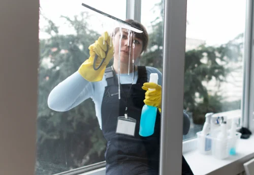 Nettoyage de vitres intérieures et extérieures à Haut-Bocage